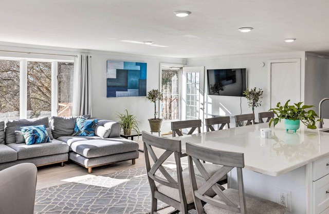 Stunning New Hope Home on 8 Acres w/ Trails!