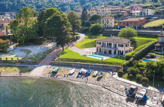 Stunning new villa with pool and beach access at Lake Como! - Villa Angelina