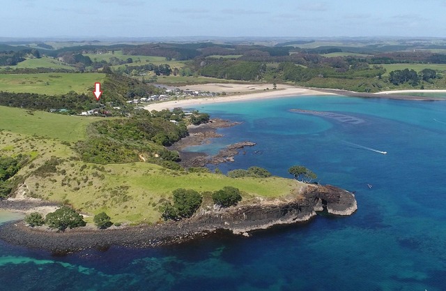 Stunning white sand beach with gated access
