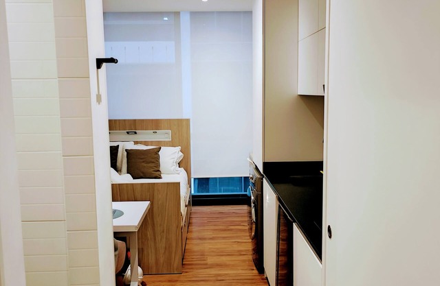 Stylish loft in Bogota. Modern amenities, smart lock, 24-hour surveillance.