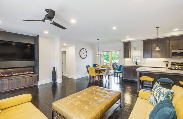 Stylish & Modern Lenexa Haven w/Fire Pit & Deck!