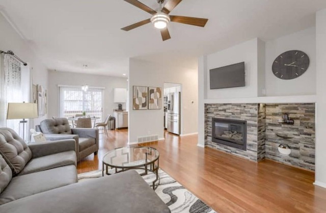 Stylish townhome close to every convenience.