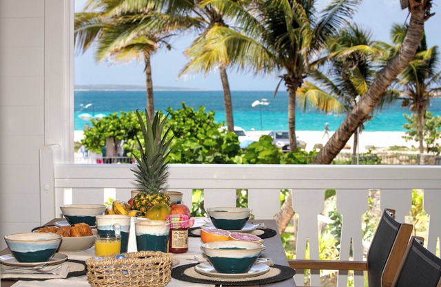 Superbe Appartement vue Mer, Plage D'orient Bay