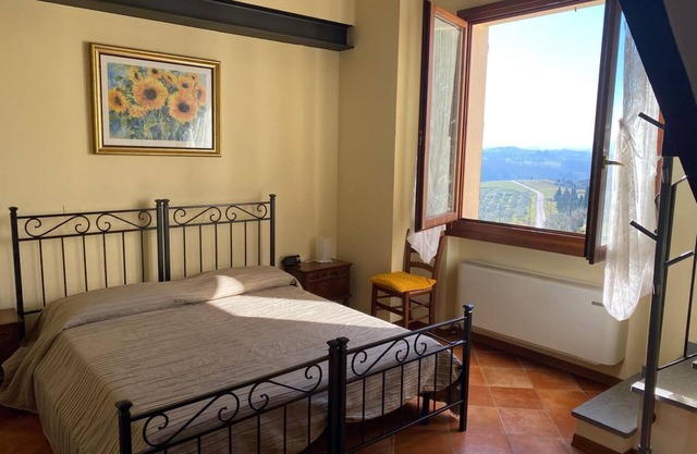 Suite Family Room with Attic and View, use of two pools at Casale del Vacanziere