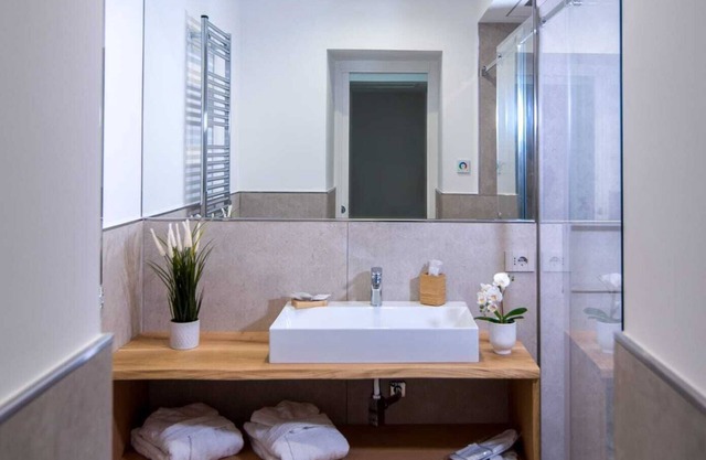 Suite with private heated pool