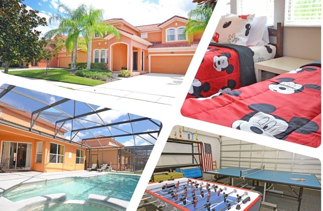 Summer Sparkle - 4 bedroom/4 bathroom pool home with hot tub and games room