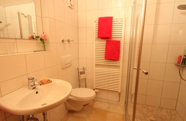 Sunny 2-room apartment with south/west-facing balcony. Summer mountain railway ticket included