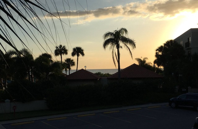 Sunset beach getaway