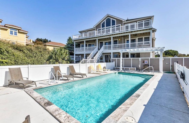 Sunset Retreat | 1900 ft from the beach | Private Pool, Hot Tub | Duck