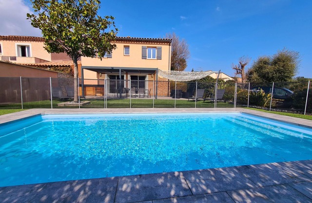 Superb villa near beach clim private pool