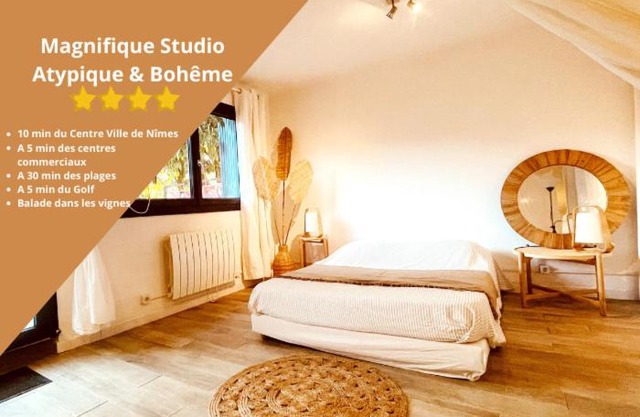 Superbe appartement Boheme dans les vignes
