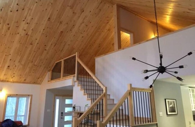 Superbe chalet pour familles avec forêt à l'arrière à seulement 800m de la plage