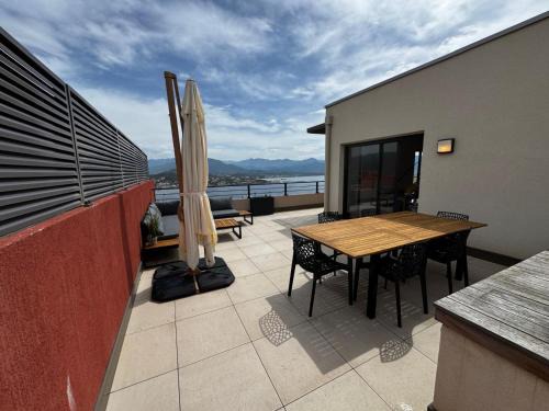 Superbe T3 avec rooftop Vue mer et montagne Ajaccio