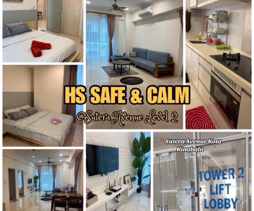 Sutera Avenue near Gleaneagle KK King Bed