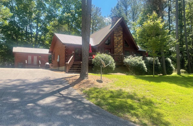 Swiftwater-Secluded Log Cabin-Falls Of Rough nnPrivate and Peacefulnn