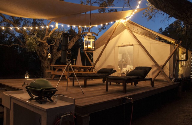 T - Luxury Tent is a new beautiful idea, recently built with all comfort