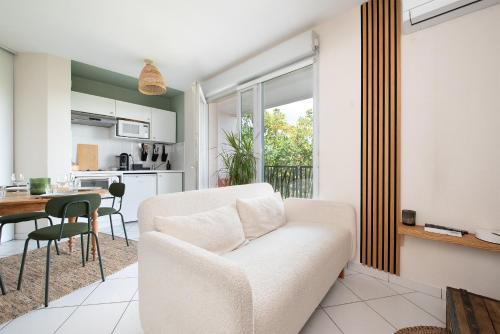 T2 Havre du paux - Au pied du TRAM Ancely - Parking & Clim