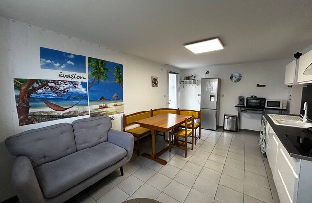 T2 with garden, terrace and Wifi 1km from the Spa