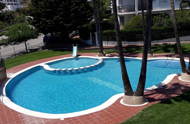 T3 apartment with swimming pool and beautiful private solarium in Péniscola costa Azahar