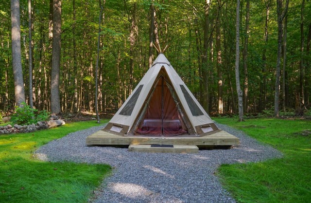 Teepee Style Glamping Tent