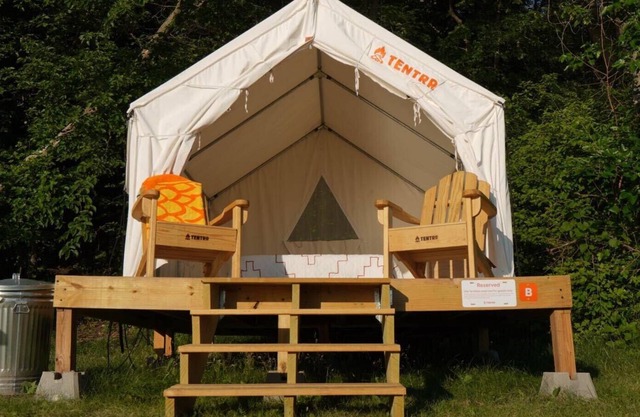 Tentrr State Park Site - Nebraska Ponca State Park – Riverview B – Single Camp