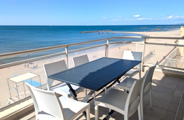 Terrace with panoramic view on the front line