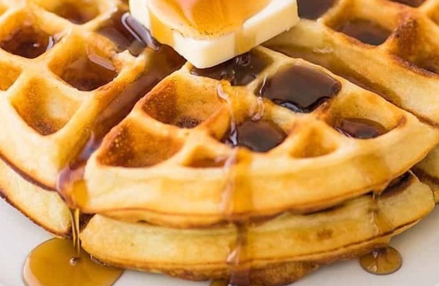 Terrific King Bedroom with a Waffle Breakfast!