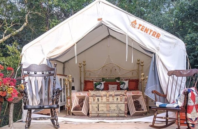 Texas Glamp Camp (IG) - near Renaissance, Montgomery, Lake Conroe, Bernhardt