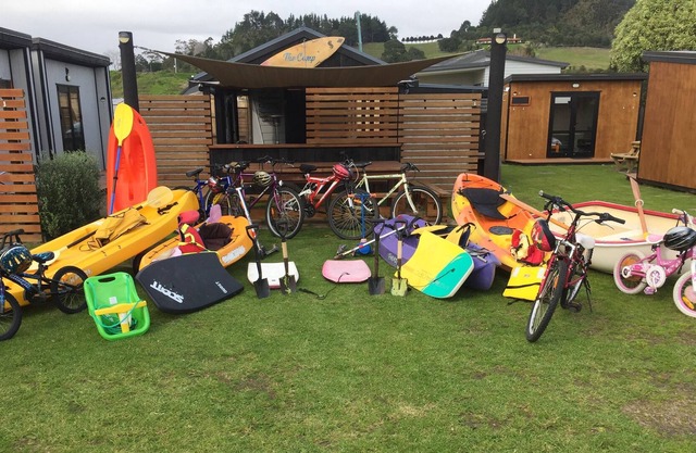 'The Camp' holidays of yesteryear at Cooks Beach