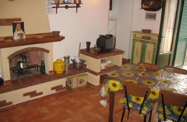 The Costantinos home in the green heart of Tuscany