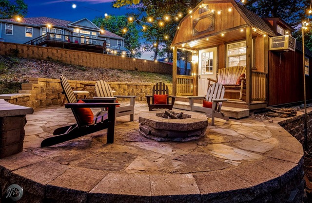 The Drop Inn: Trailside Tiny Home in the Heart of Bentonville