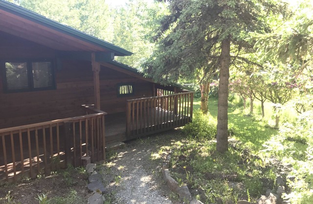 The guest house and nature