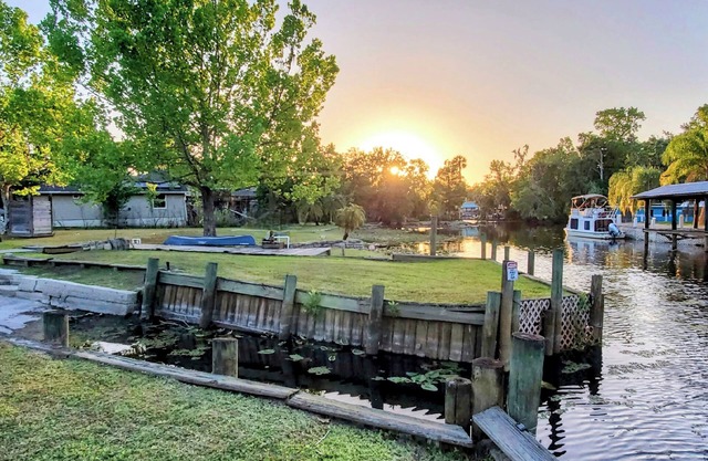 The Launch Pad - Dog-friendly House with Boat Ramp on deep canal corner lot