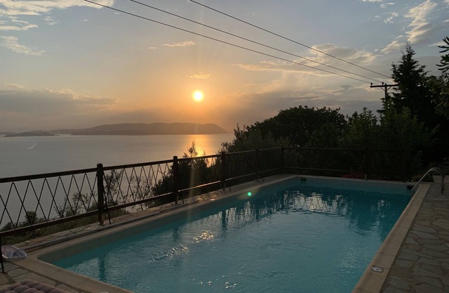 The Music House - a spacious pool villa with panoramic views of the Aegean Sea