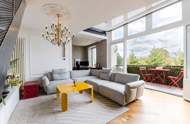The Parisian Experience: Duplex overlooking the Seine - close to the Olympic Games