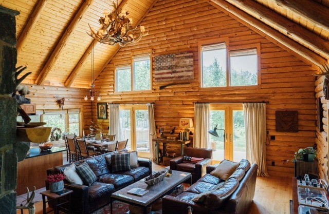 The Perfect Escape; Log Cabin situated on 40 Secluded Acres of Wilderness