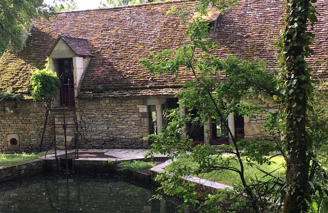The superb 15th-century Château Lagrézette mill, a haven of peace and tranquillity in a sublime setting