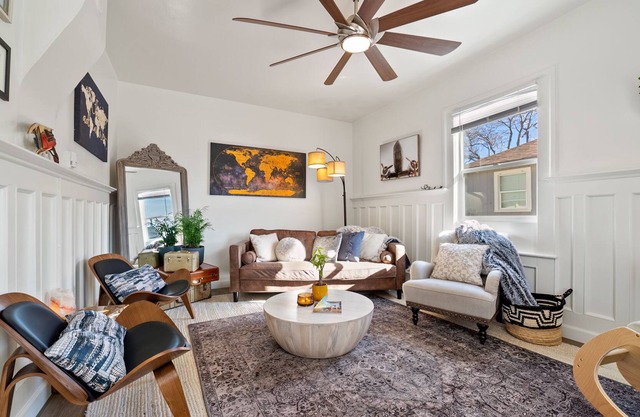 The Wright House | Home in the Heart of Midtown, Duplex walking distance from midtown