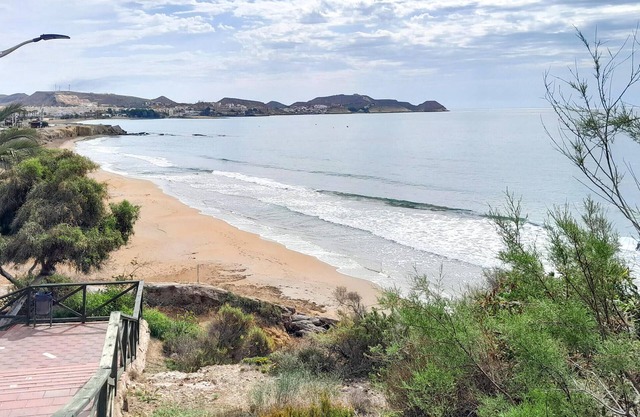This beautiful Andalusian vacation home welcomes you with community pool near the beach.