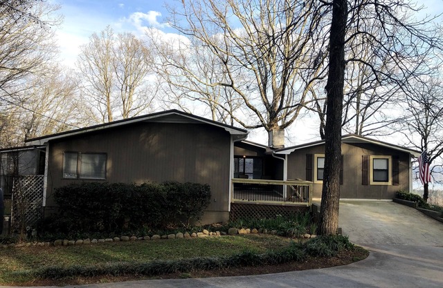 This is the place! Lake view with private 5 acres, beautiful views.