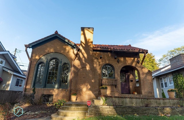 This Spanish style house is located in the historic Edgewater neighborhood.