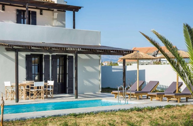Three bedroom villa in a seafront complex