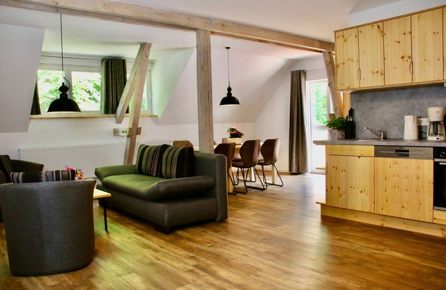 Three - room - vacation apartment Lockwerder - Ferienscheune am Lustweg