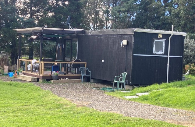 Tiny Home set in a peaceful, natural avocado orchard close to beach and village.