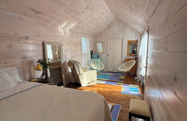 Tiny House located behind the Bell Buckle Mosaic House in Bell Buckle, Tennessee