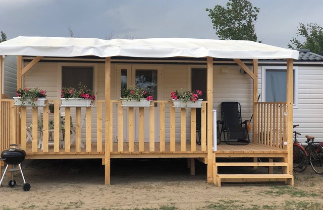Tiny house on the beach