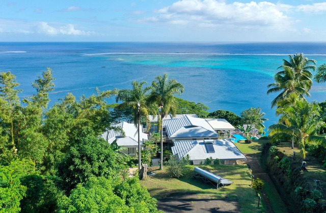 Toahotu villa, one of a kind villa in Tahiti Iti, pool and view - 7 pers