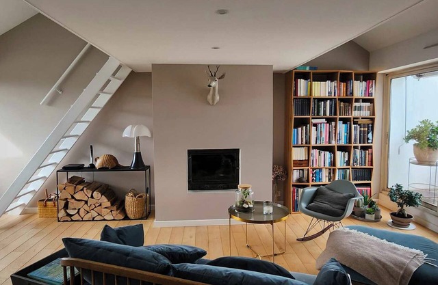 Top-floor cross-through apartment with 2 terraces, in Divonne-les-Bains
