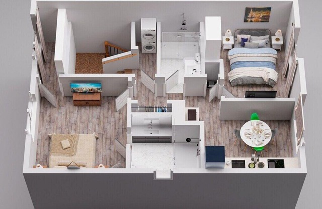 TOP Floor Stylish Duplex In Thornhill near Toronto