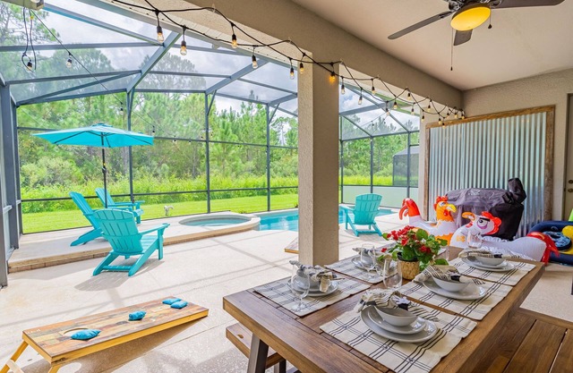 TOP RATED Resort Villa ♥ Disney-Themed with ARCADE Game Room, Private Pool & Spa